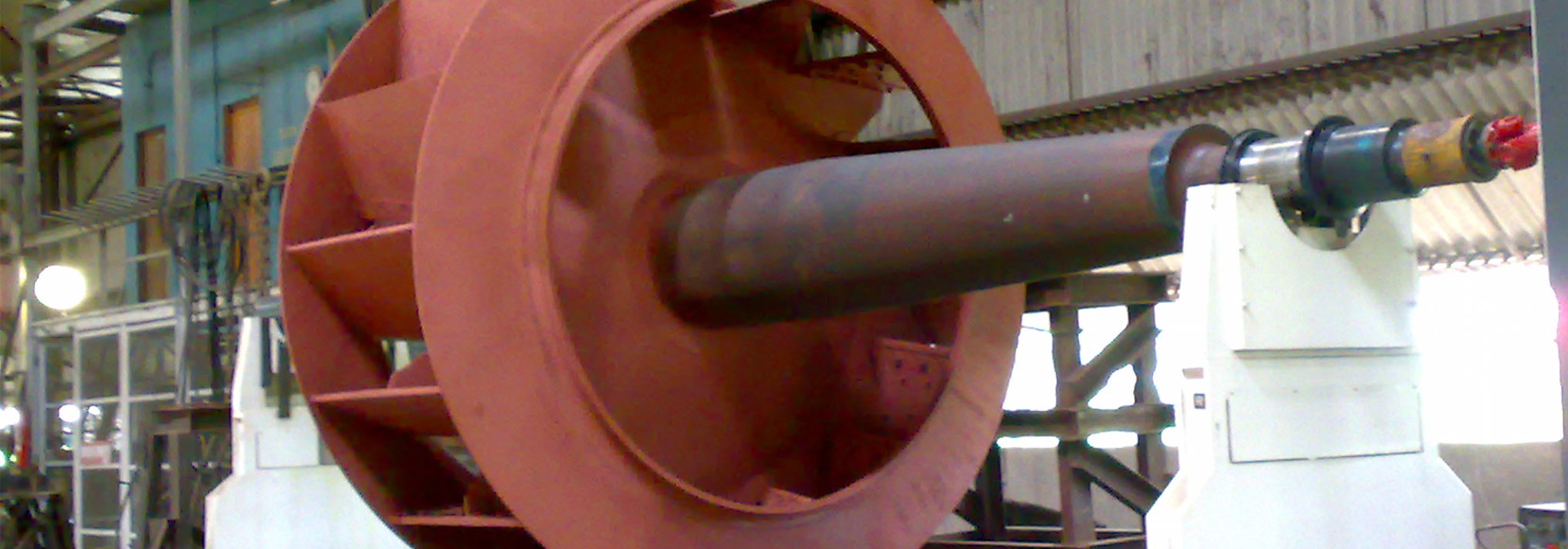 3186 mm DI Non-Yule Impeller & Shaft Assembly.